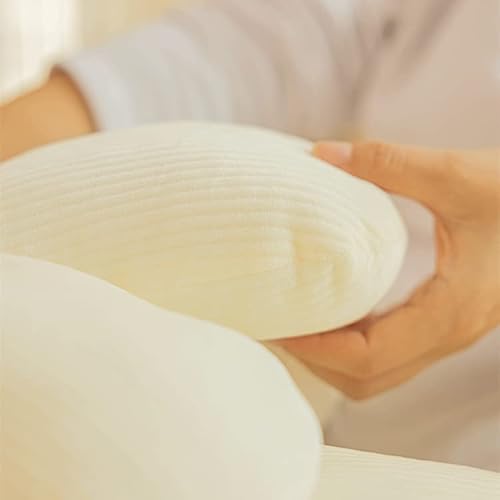 Lehu Flower Floor Pillow, Flower Shaped Seating Cushion -Cute Flowe Pillow For Girls Tweens Room Decor Floor Pillow For Reading And Lounging Comfy (White + Pink-15'') #TOP3