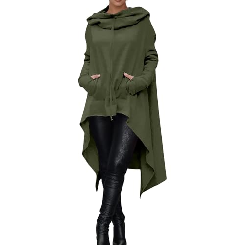 Sweat-shirts femme capuche grand confort avec poches amples