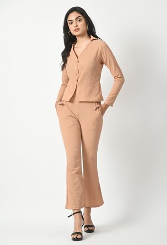 Image of PEACH CASUAL CO-ORD SET