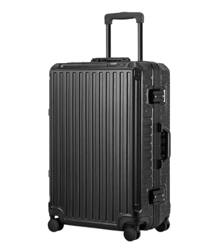 Luggage Carry On Luggage Suitcase Hard Shell Luggage with Aluminum Frame,No Zipper Suitcase with Spinner Wheels Suitcase Checked Luggage