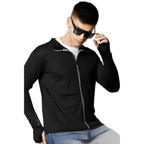 Image of MIA FASHION Summer Jacket with UV Protection UPF 50+ for Men Anti-Tan & SPF 50+ Sun Protection |Lightweight & Breathable Coolrush Jacket for Cycling & Bike Rider