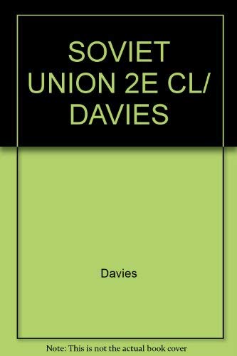 Soviet Union 2E Cl/ Davies 0044452055 Book Cover