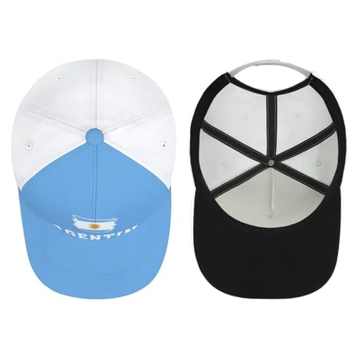 Image of Soccer National Team Baseball Cap for Men Women Adjustable Snapback Summer Sun Hat Game Day Hat for Soccer Fans
