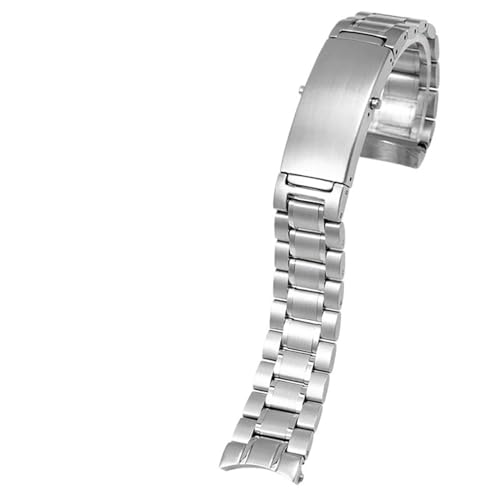 Bracelet montre 20mm acier 316L argent pour remplacer un bracelet usé