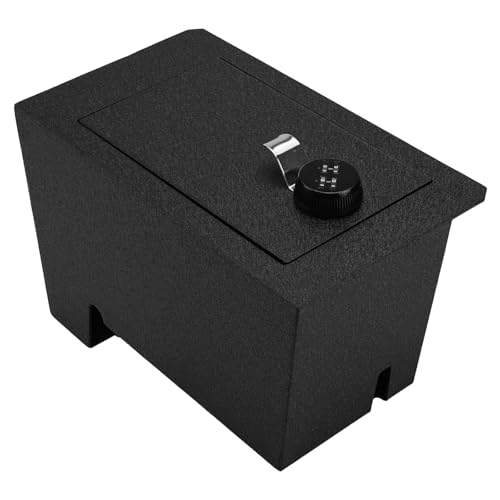 CZCHENSEN Center Console Gun Safe Vault - Console Armrest Lockbox Compatible with Toyota Tundra/Sequoia Accessories 2023-2026, Anti-Theft Security Console Box with 4-Digit Lock