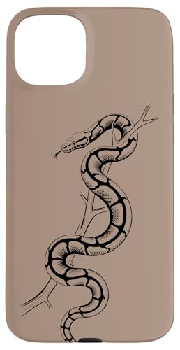 Ball Python Keeper �X�l�[�N�V���G�b�g - �u���E�� �X�}�z�P�[�X iPhone 15 Plus �p