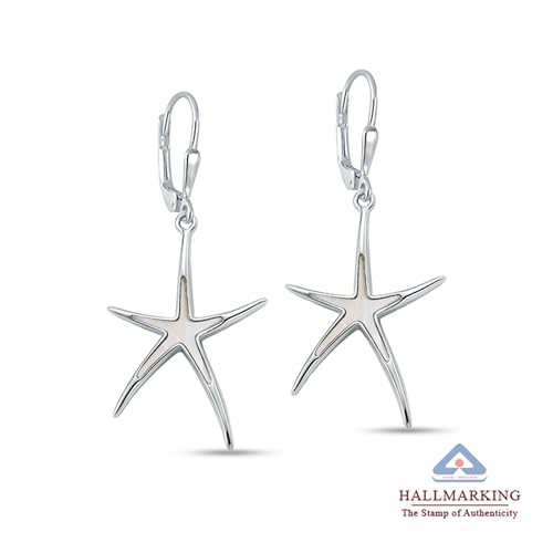 Image of TRUESILVER ACPL 925 Sterling Silver BIS Hallmarked Designer Drop & Dangle Leverback Earrings for Women