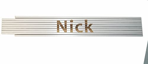 Preisvergleich Produktbild Meterstab weiß Nick