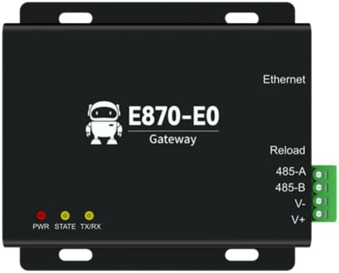 Ethernet Edge 50 Data Points Acquisition Gateway E870-E0 TCP/UDP/MQTT Modbus RTU JSON Switching/Analog Acquisition Edge Computing