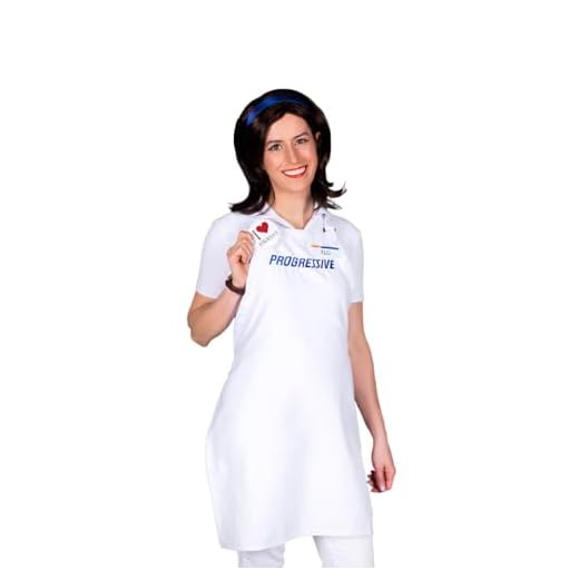 Flo From Progressive Costume Flo Insurance Apron
