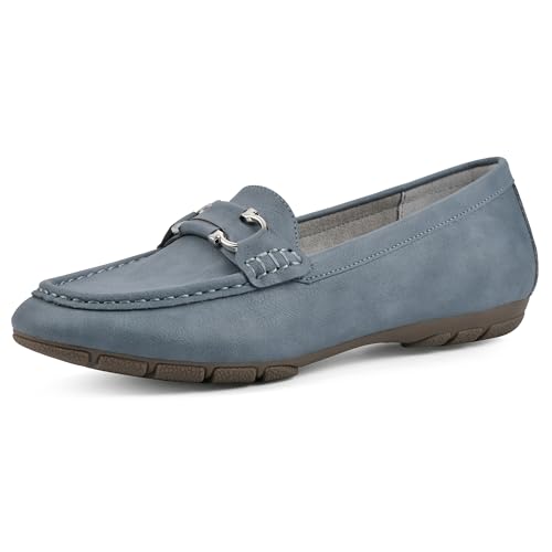 Image of CLIFFS BY WHITE MOUNTAIN Women's Glaring Cushioned Loafer Flat
