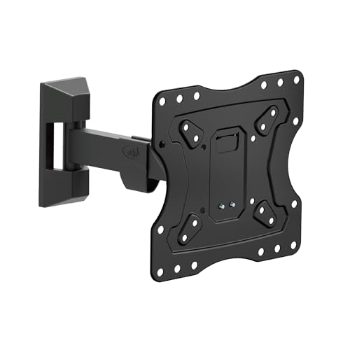 Image of ELG Full Motion TV Wall Mount for TVs 15'' to 58'', Holds up to 66.1lbs, 6-Way Swivel Tilt Cantilever | Boost Viewing with LED /LCD /Plasma Precision | Easy Setup, Sleek Modern Look! FULL20,Black