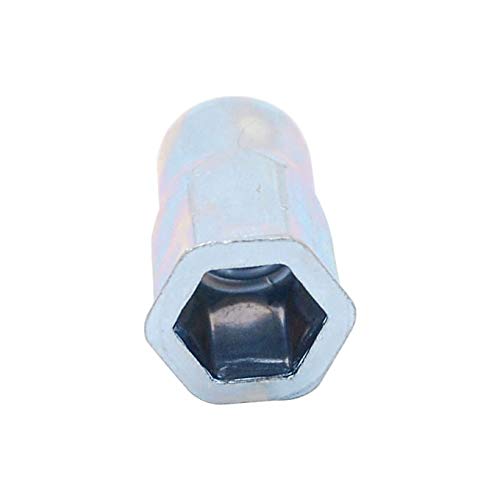 100pcs Small Countersunk Head Semi Hex Open End Rivet Nuts M3 M4 M5 M6 M8 M10 M12 (M8)