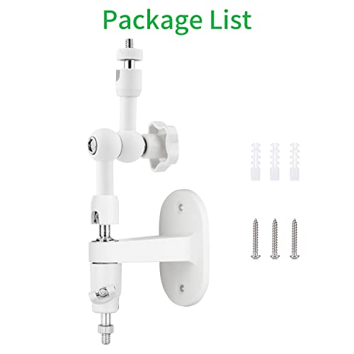 2-in-1 Wall Mount for Arlo Solar Panel and Arlo Pro/Pro 2/Pro 3/Pro 4/Ultra Security Camera, Adjustable Angle to Get Maximum Sunlight for Your Solar Panel