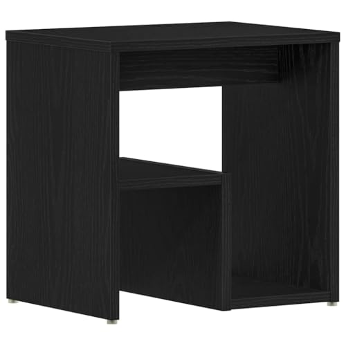 Table de chevet noire compacte pour optimiser les petits espaces de nuit - 6