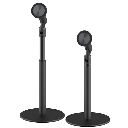 Porte-Téléphone Magnétique pour Bureau Support Orientable Réglable