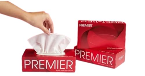 Image of Premier Facial Tissue Paper Box-Soft Pack (200 Pulls, 400 Sheets) | 200 pulls x 1 Packs | Super Soft, Skin Friendly & Highly Absorbent Face Tissue Napkins | Car Tissues, Office Tissue Paper