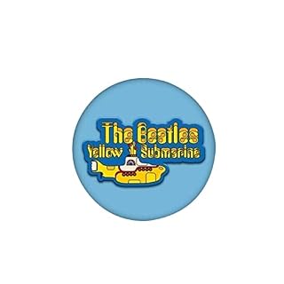 The Beatles Enamel Pin Badge The Yellow Submarine Band Logo Official - Les Beatles, Paul McCartney, John Lennon, RIngo Starr, George Harrison