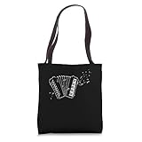Accordeon Music Notes Musical Instrument Accordeon Notes Tote Bag