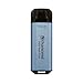 Produktbild Transcend Portable SSD ESD300C 512GB USB Typ-C 10 Gbit/s PS4/PS5-kompatibel, Blau  TS512GESD300C