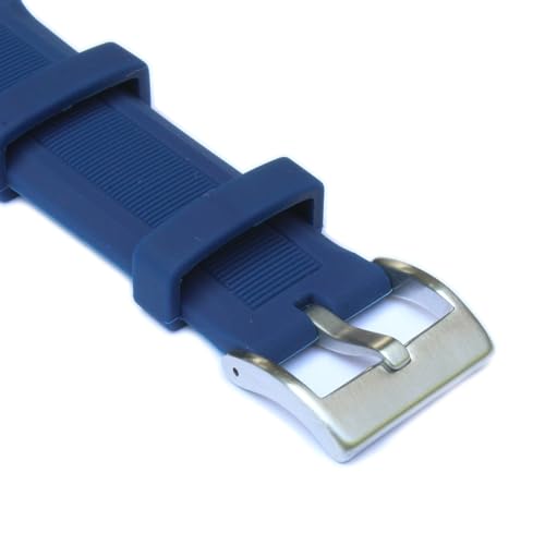 Image of WAMD Quick Release Silicone Rubber Watch Straps - Mercury - 18mm, 20mm, and 22mm Watch Straps for Watches.