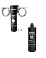 Waterdrop 10UA Under Sink Water Filter System and Waterdrop RF10-UF 0.01 Micron Replacement Filter Cartridge for 10UA/10UA-UF/10UB/10UB-UF Under Sink Water Filter