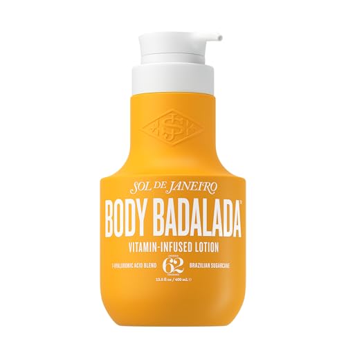 Sol de Janeiro Body Badalada Vanilla Lotion | Vitamin-Infused Body Lotion | Cheirosa 62 Fragrance | 13.5 fl oz.