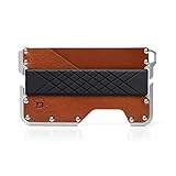 Dango Products D01 Compact Wallet, Dapper Wallet, Single Pocket, Whiskey Brown