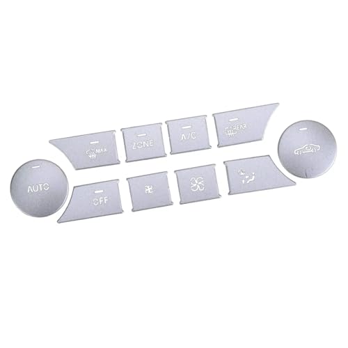 Autocollants bouton climatisation pour Benz Classe C W204 2011-2014 console centrale