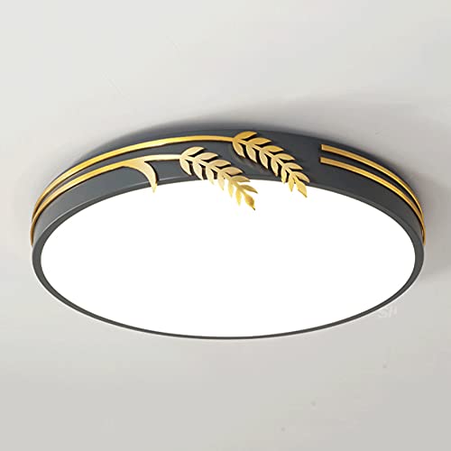 Plafonnier LED de luxe à trois couleurs pour salon moderne