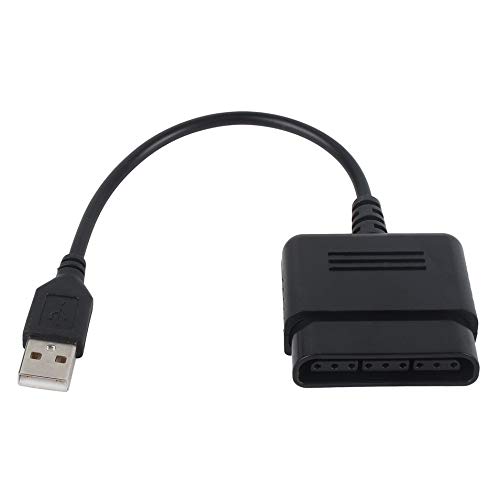 Game Handle Converter 20 Kabel für PS2 Controller zu PS3 PC USB Adapter Konverterkabel Joystick Gamepad zum Computer Cover