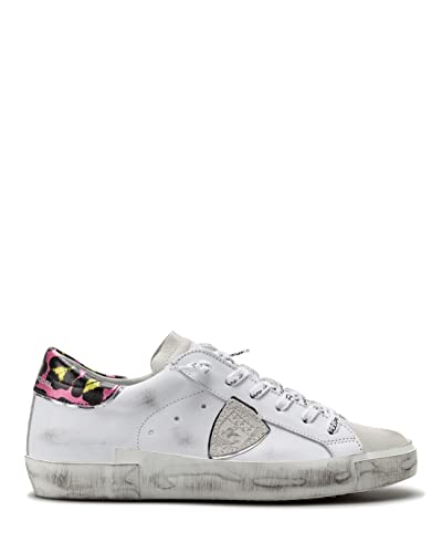 Philippe Model Sneaker Paris X in Pelle Bianca e
