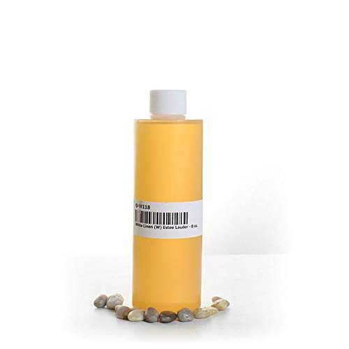 White Linen Scented Oil | White Linen Perfume Oil | Organic & Natural Oils | White Linen Oil for Women | White Linen Women Type Oil | Fragrance Oil | Pure Oils, Body Oil, Home Scent (8 oz)