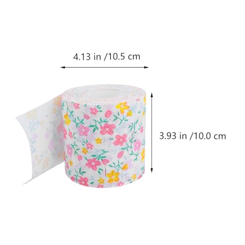 Papel higiénico rosa para decorar mesas de comedor y baños modernos de diseño Ciieeo 3