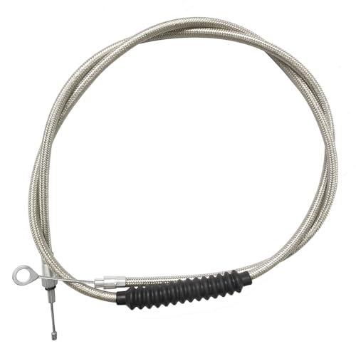 Câble d'embrayage souple acier tressé résout levier dur Harley 94-00