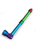 Bunte Metallpfeife aus Aluminium - Länge 14,5 cm - head&natture Smoke Shop , farblich sortiert