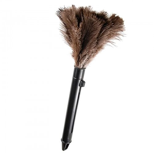 はたき フェザー ダスター ほこり取り ハンディ ほこりとり 静電気 観葉植物 ダチョウ 羽 オーストリッチ オーストリッチフェザー毛ばたき ほこり取り オーストリッチフェザーダスター ほこりキャッチャー ダチョウ 羽箒 柔らかい 羽はたき ホコリ取り 隙間掃除 天然素材 木製ハンドル 清掃用 家庭用/車用