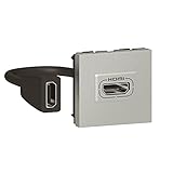 legrand hdmi mosaic Toma HDMI de la marca Legrand Legrand 079279L Toma HDMI, Multicolor, Estándar