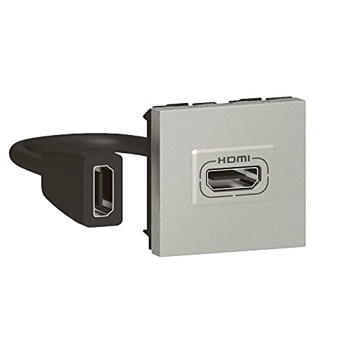 Prise HDMI Legrand 079279L connecteur audio vidéo mural standard