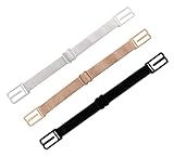 Tamlien Women's Non-slip Adjustable Elastic Bra Strap Clips Holder-3 Packs