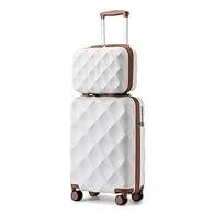 Item Dimensions: IT IS A SMALL 20" LUGGAGE, PLEASE CHECK THE SIZE and VOLUME BEFORE PURCHASING. 54*36.5*21.5cm (wheel and handle height included). Weight: 2.35kg. Telescopic Handle Maximum Height: 100cm. Internal dimensions of the case: 46.5*33.8*21....
