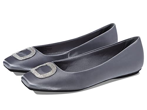 Anne Klein Womens Embellished Square Toe Moccasins