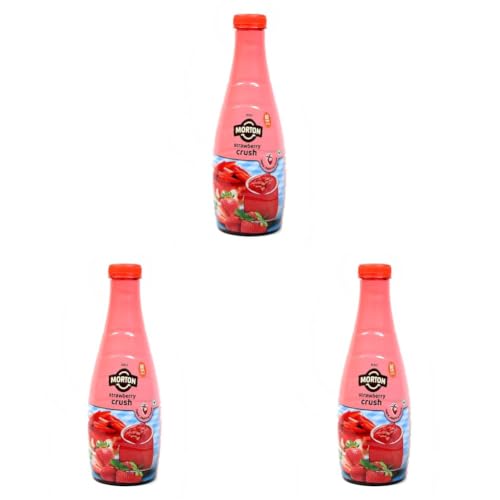 Image of Birla Morton Strawberry Crush 750 ML (Pack of 3)