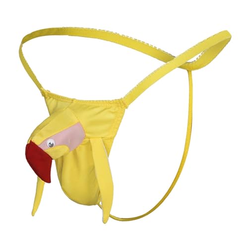 Générique String Rigolo et Sexy pour Homme - Slip Kangourou, Body, Tanga en Dentelle - Rose - Cadeau Drôle Pas Cher