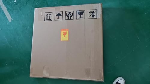 KWW Okrągłe lustro łazienkowe LED, 60 cm, regulacja temperatury barwowej, światło przeciwmgielne, możliwość ściemniania, mocowanie na ścianie, z przyciskiem Smart Touch