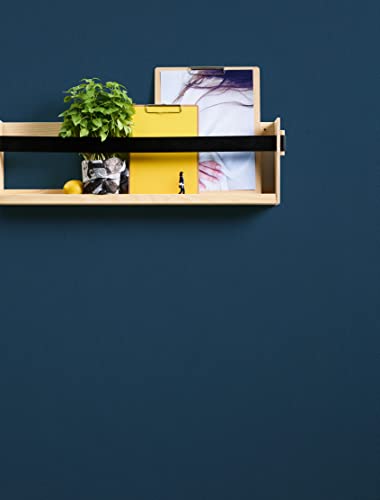 A.S. CréAtion Carta Da Parati In Tessuto Non Tessuto, Motivo Floreale, 10,05 M X 0,53 M, Colore: Blu, Prodotta In Germania 383679 383679 - 4