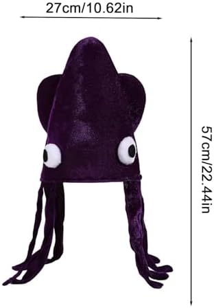Achetez Chapeau rouge en forme de calamar en ligne Achetez Chapeau rouge en forme de calamar en ligne