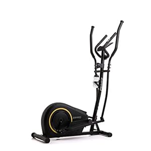Zipro Crosstrainer Burn, Ellipsentrainer bis zu 120 kg, Crosstrainer für Zuhause, Cardio Trainingsgerät, Exercise Machines, Heimtrainer, 8 Widerstandsstufen