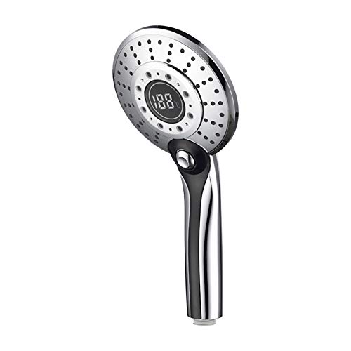 Pommeau de douche à main en ABS haut de gamme à affichage LED - 2
