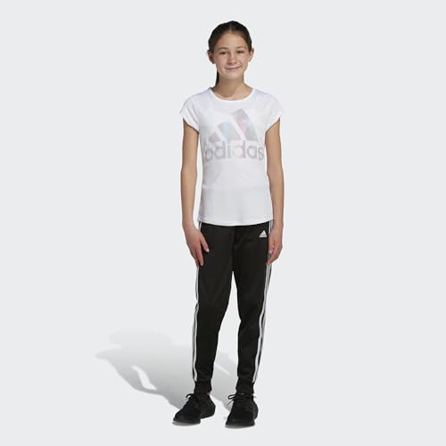 Image of adidas Girls' Short Sleeve Scoop Neck Tee T-Shirt